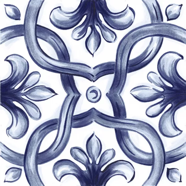 Decoro Maiolica Tappeto 2 Glossy 20x20 RT